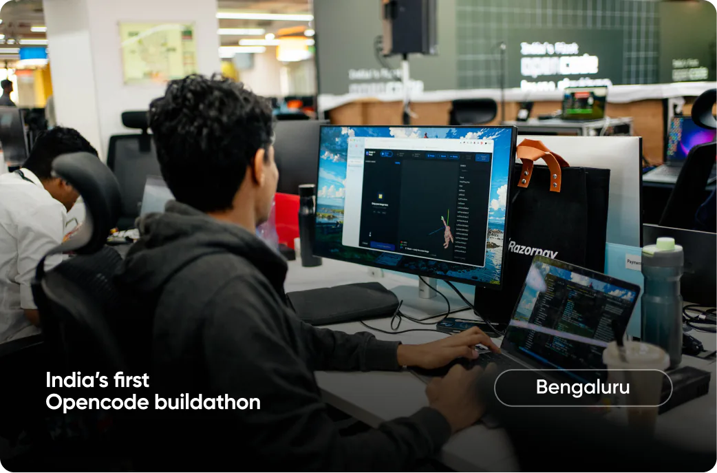 India's first Opencode buildathon — Bengaluru