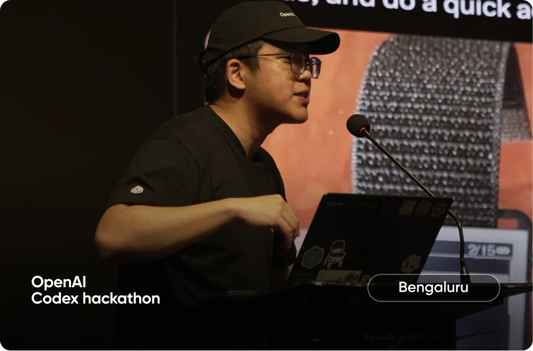 OpenAI Codex hackathon — Bengaluru